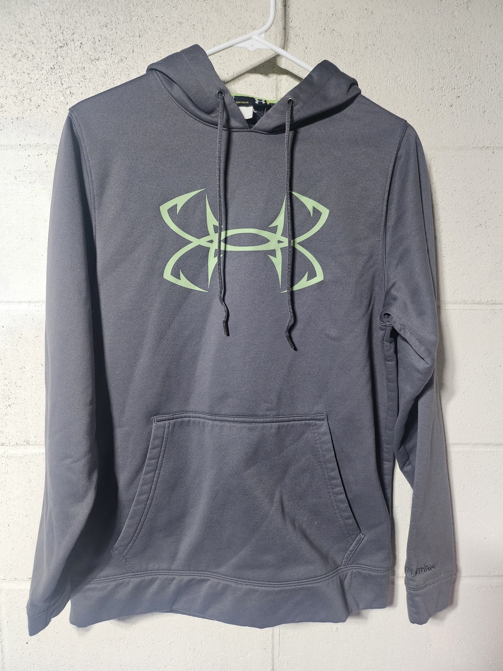 Mens S Under Armour Gray Hoodie